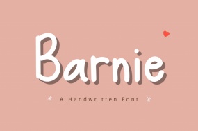 Barnie字体